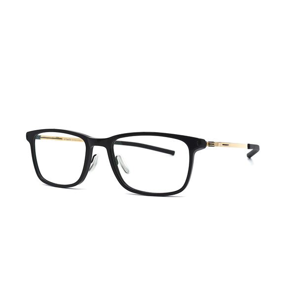 NEW IC! BERLIN AKITO BLACK GOLD AUTHENTIC EYEGLASSES FRAME - Picture 4 of 13